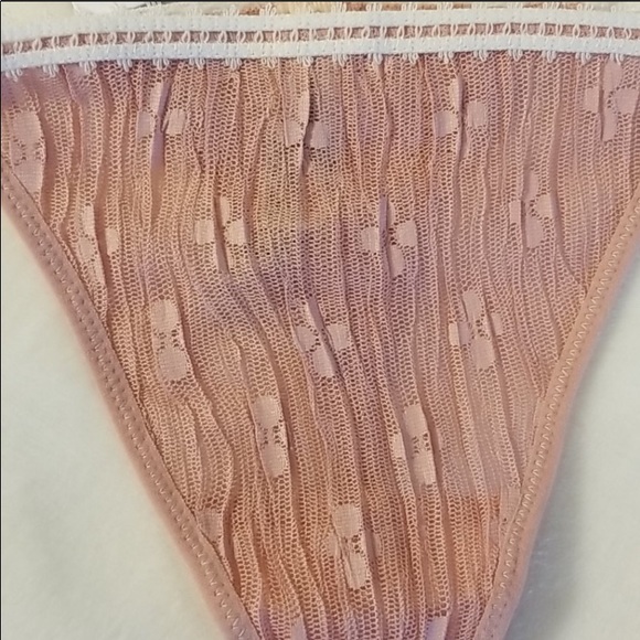 NEW! $20 FREE PEOPLE “Gabriella” Small Thong Underwear Pixie Nude - Picture 10 of 15